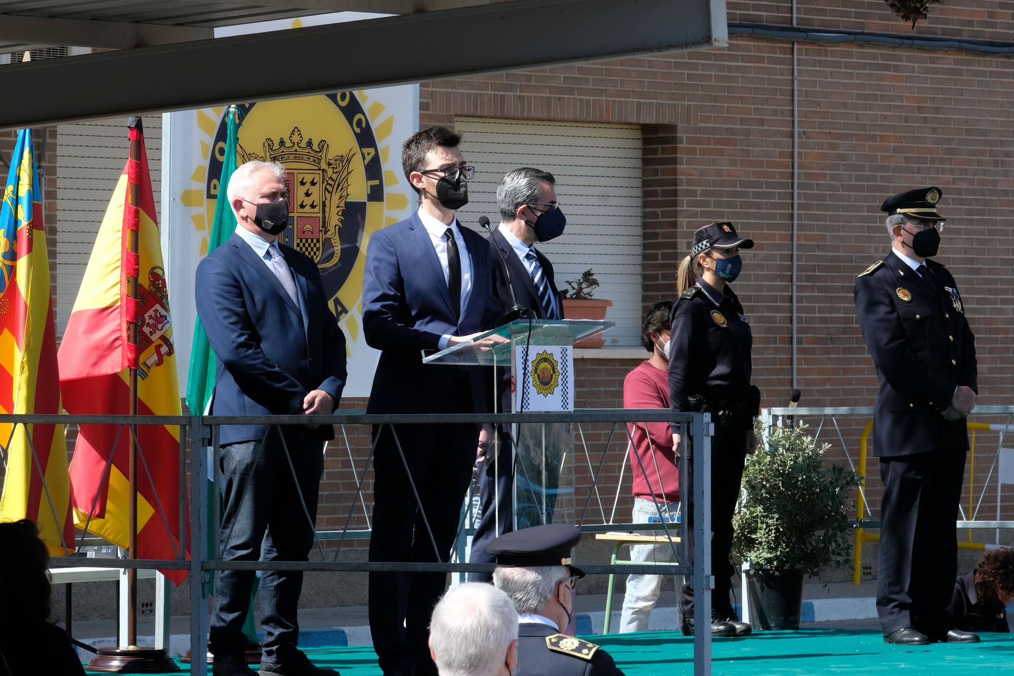 Novelda celebra el Día de la Policía Local en el 160 aniversario de su creación