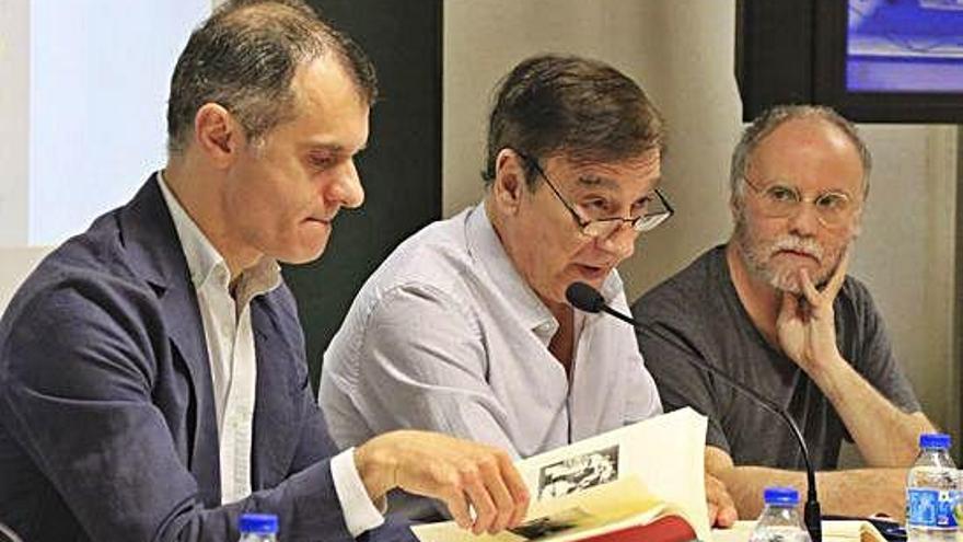 Jorge D&#039;Amato, durante su intervención en el curso.