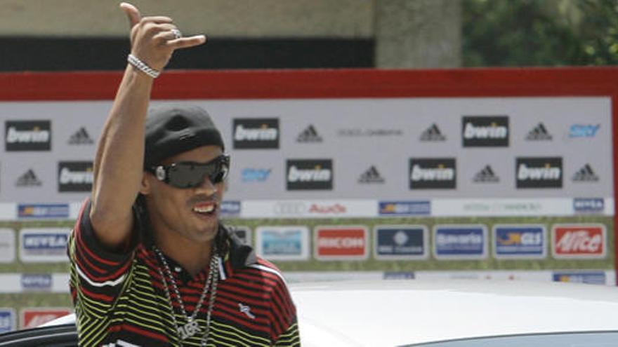 Ronaldinho en una fotografía de archivo.