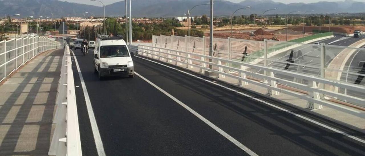 Un tramo del segundo cinturón de Palma.