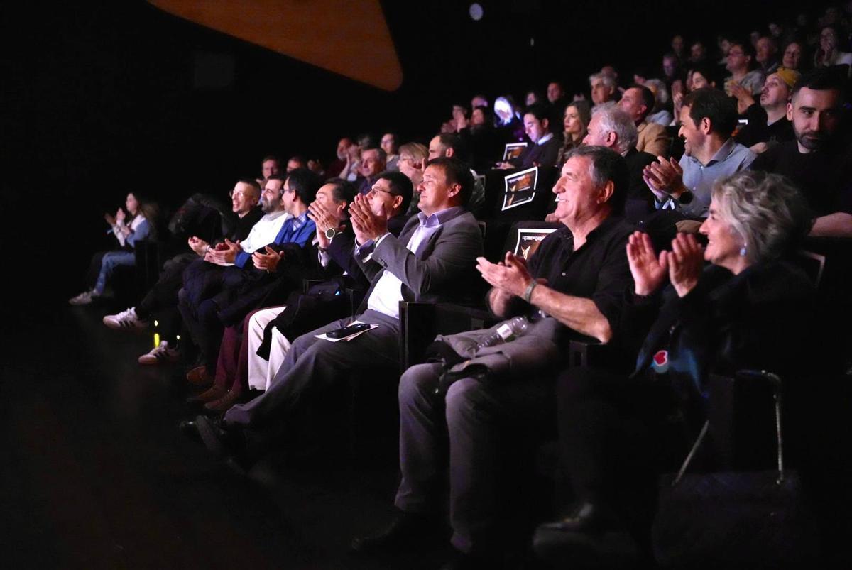 El público que ha asistido a la proyección del documental.