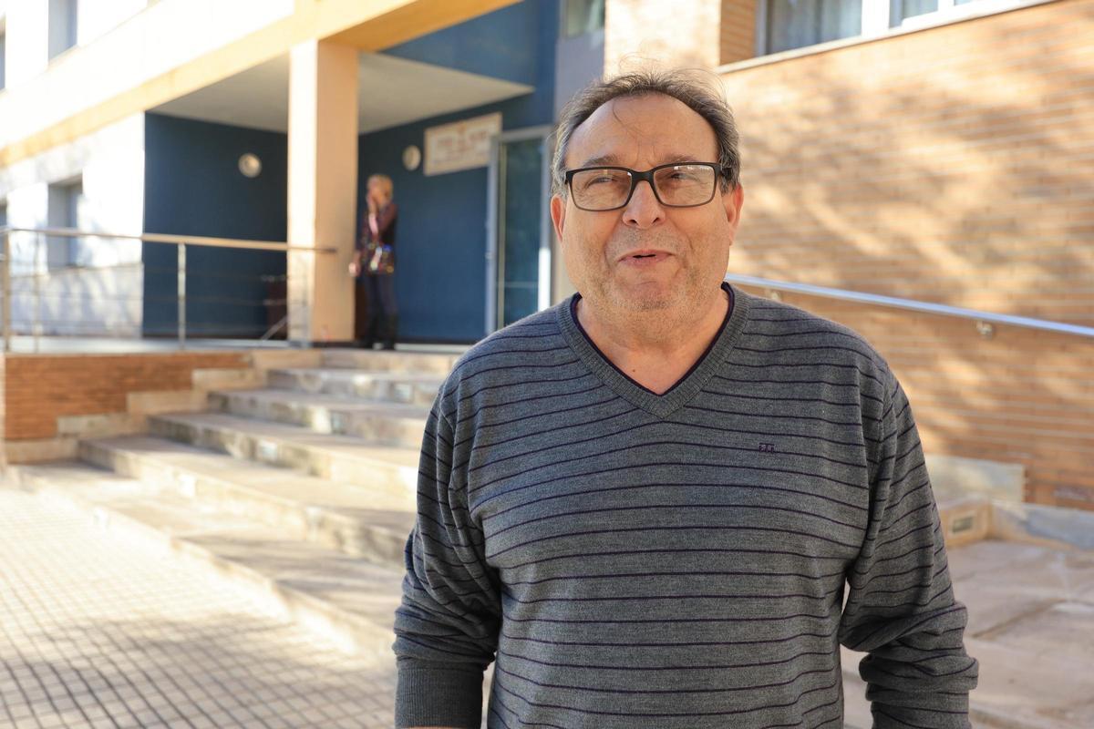 Francisco Catalán, actual presidente de la Asociación de Jubilados y Pensionistas Columbretes.