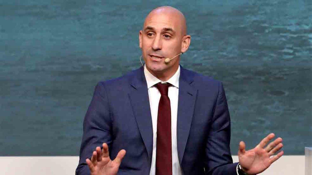 El presidente de la RFEF Luis Rubiales