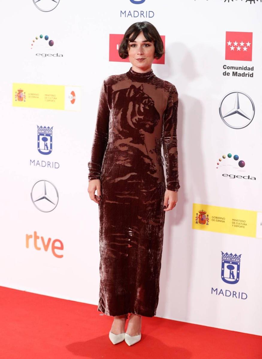 Nadia de Santiago en la alfombra roja de los Premios Forqué
