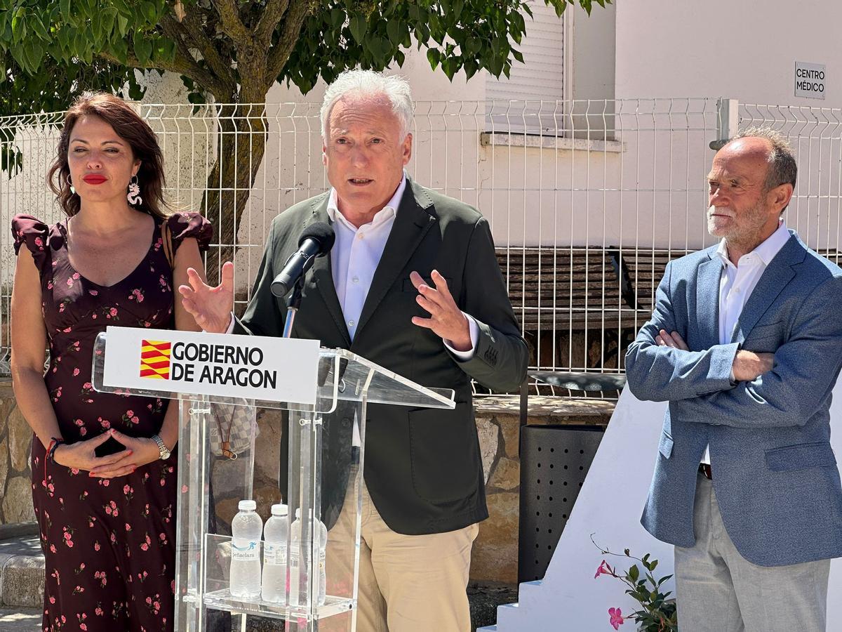 Octavio López anunció la rehabilitación de 173 viviendas dentro del Programa '700' en 70 municipios de la provincia de Zaragoza.