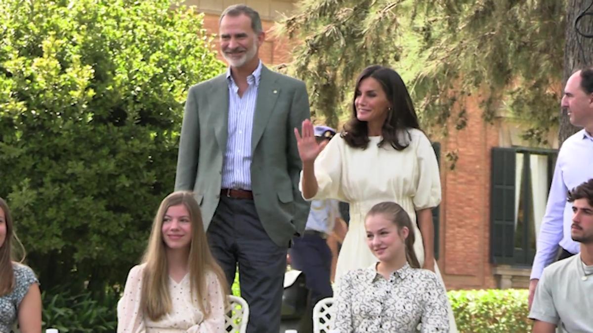 Las cariñosas imágenes de la Reina Letizia con sus hijas