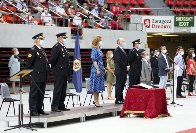 Jura de bandera de 6o nuevos policías nacionales