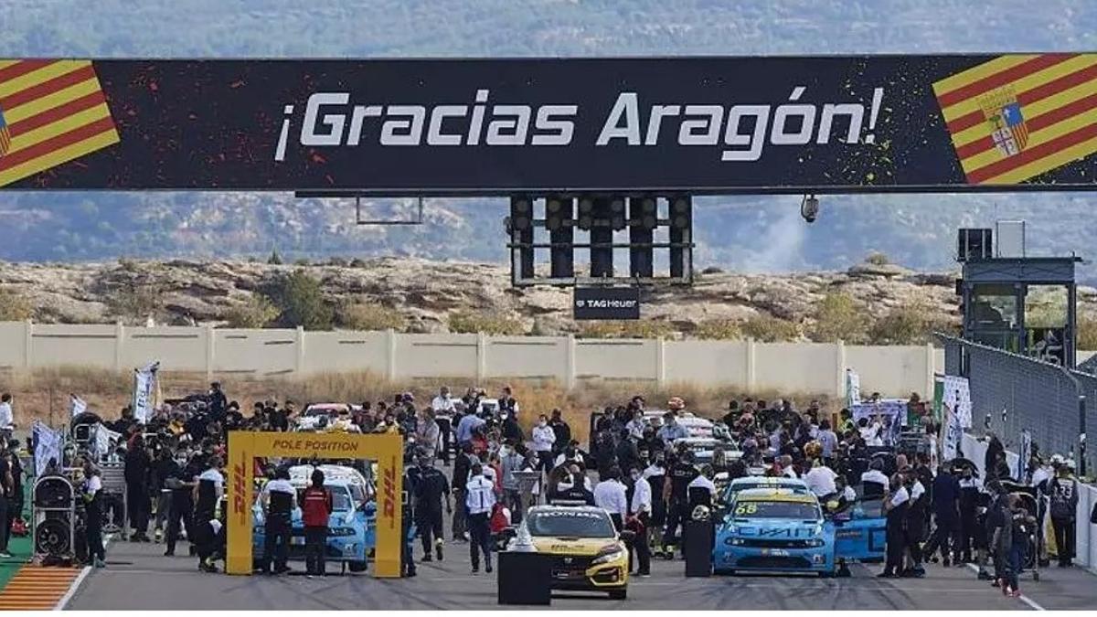 Imagen del circuito de Motorland.
