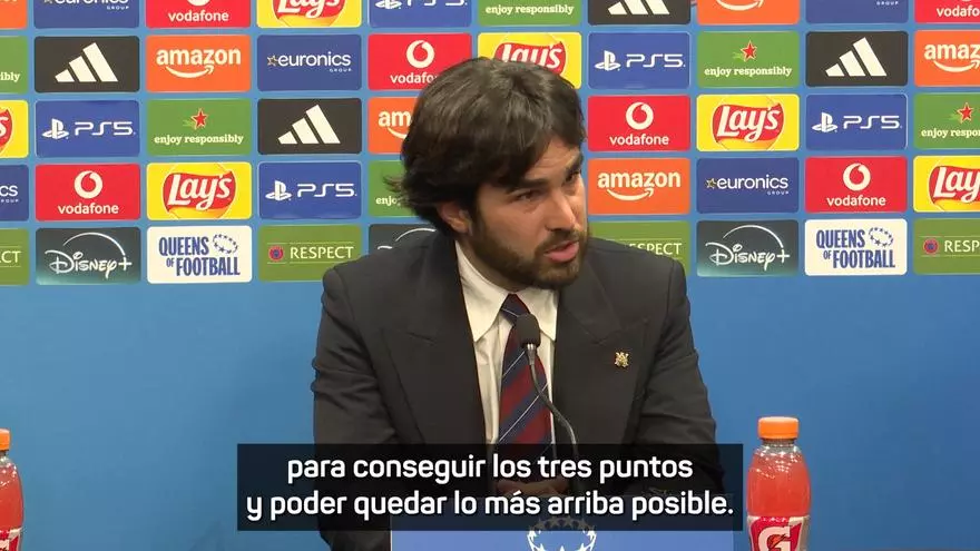 Pere Romeu, ilusionado con la Champions: “Si tengo una carta guardada, no lo diré”