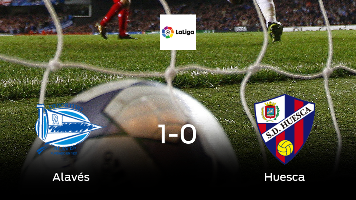 El Alavés vence 1-0 al Huesca