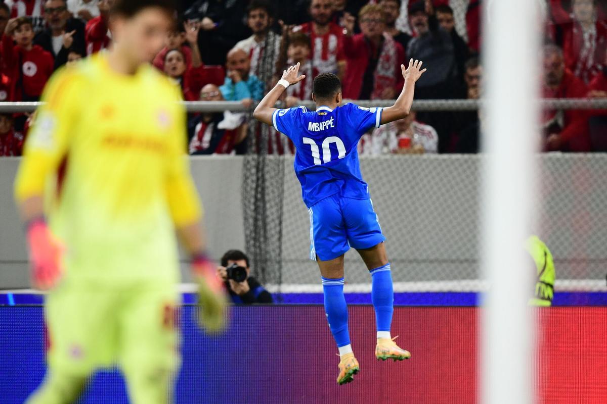 Champions League: Olympiacos - Real Madrid, en imágenes.