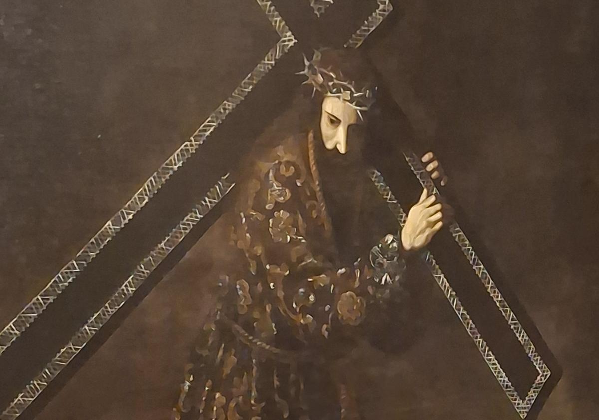 Presentado el cuadro restaurado más antiguo de Nuestro Padre Jesús