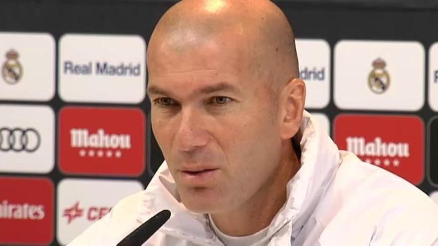 Zidane: &quot;Es un encuentro distinto a los de la Copa&quot;