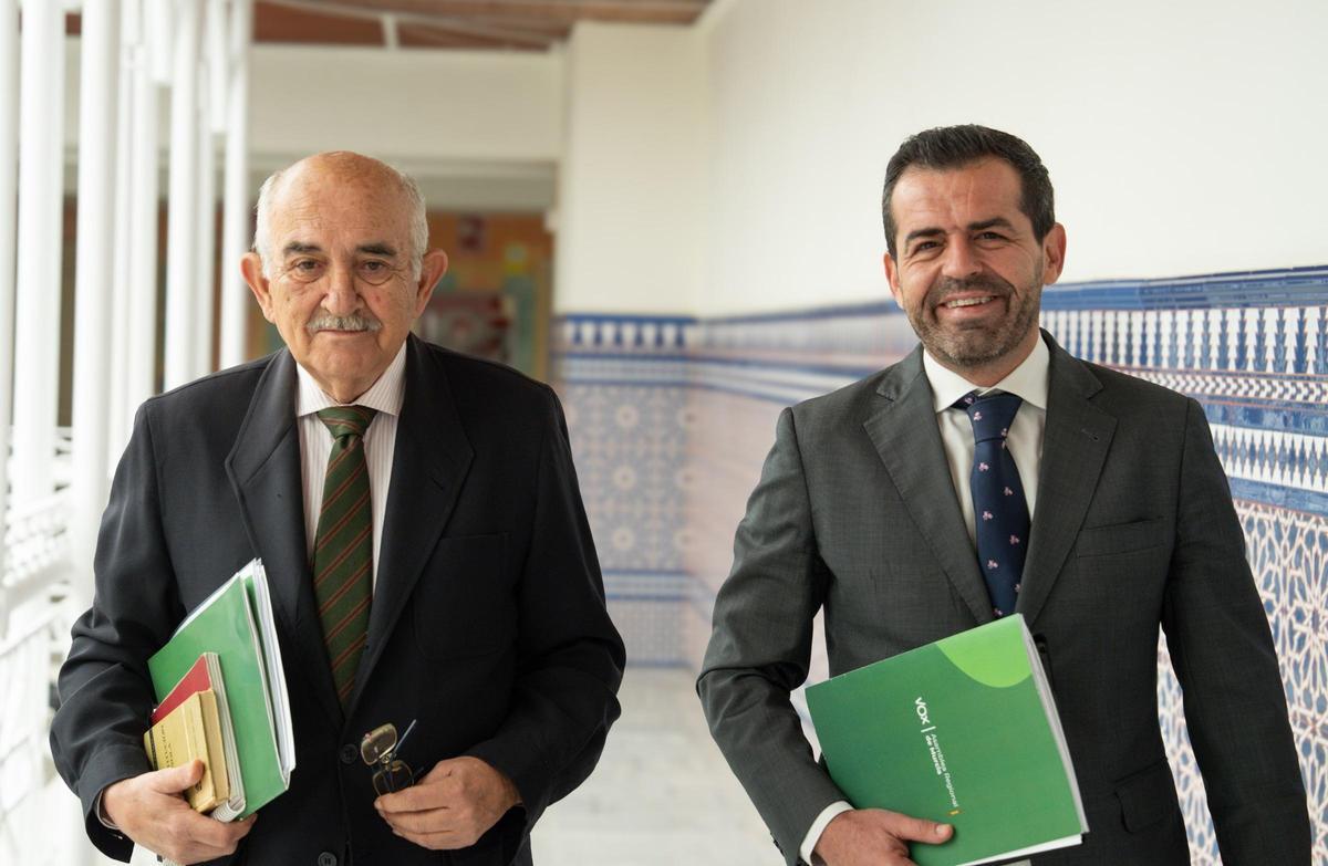 Alberto Garre y Rubén Martínez Alpañez.