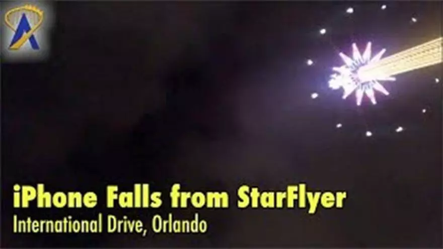 Un iphone sobrevivió a una caída de más de 130 metros