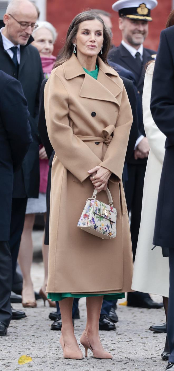 La reina Letizia en su segundo día del viaje de Estado a Dinamarca.