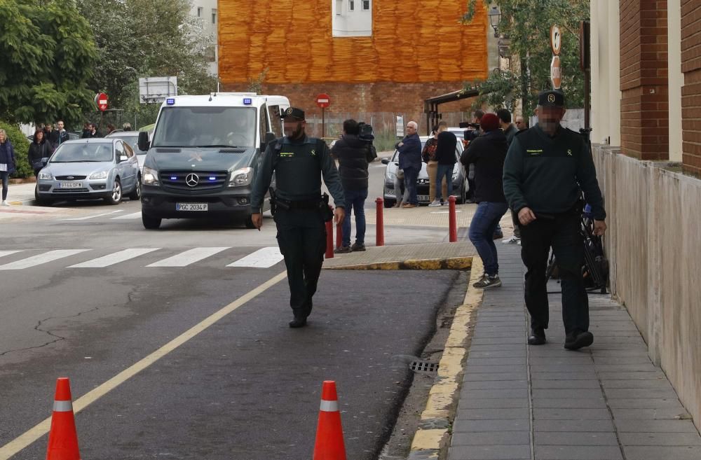 El presunto asesino de Marta Calvo, ante el juez