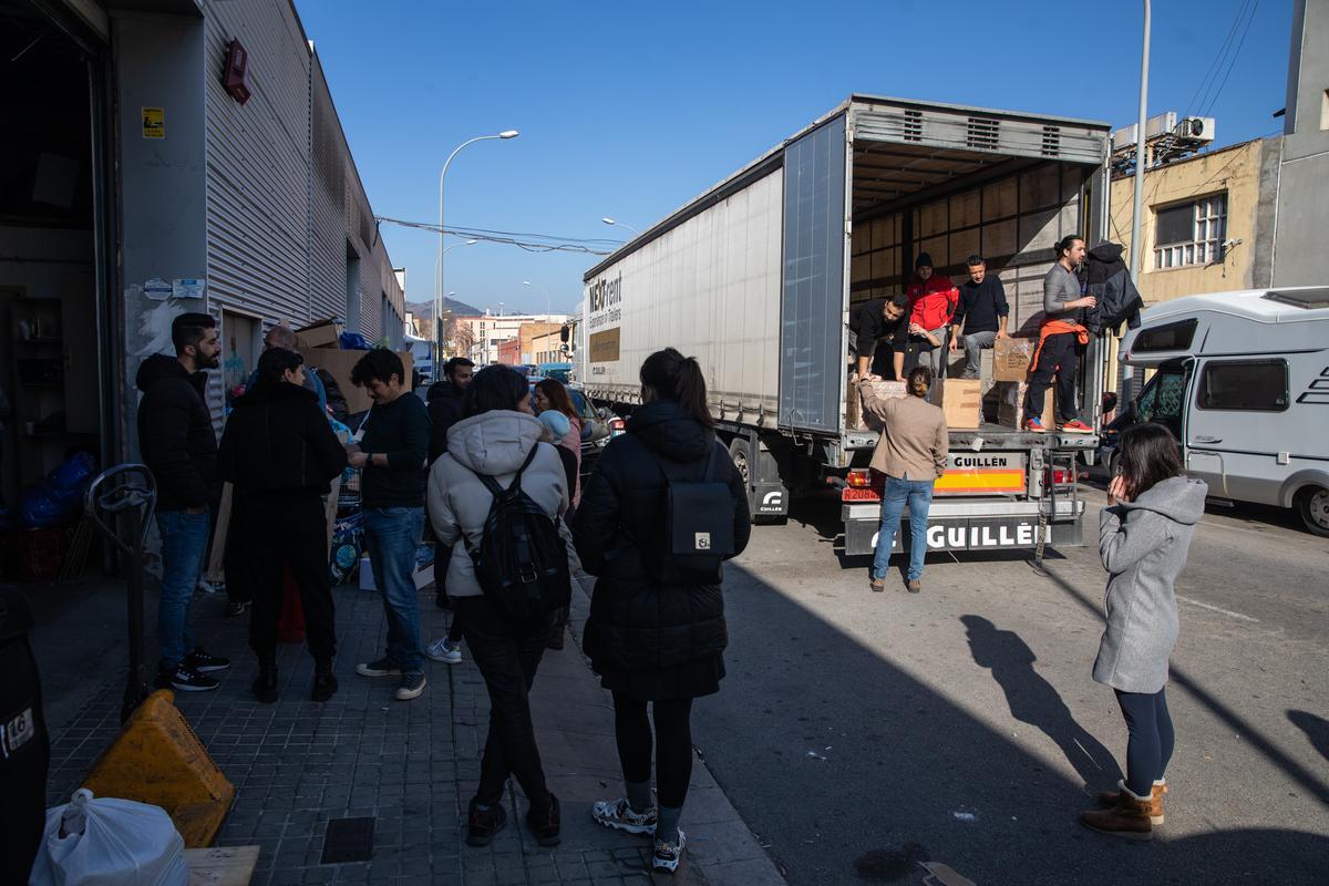 Voluntarios de Barcelona envían ayuda a las victimas terremoto de Turquía