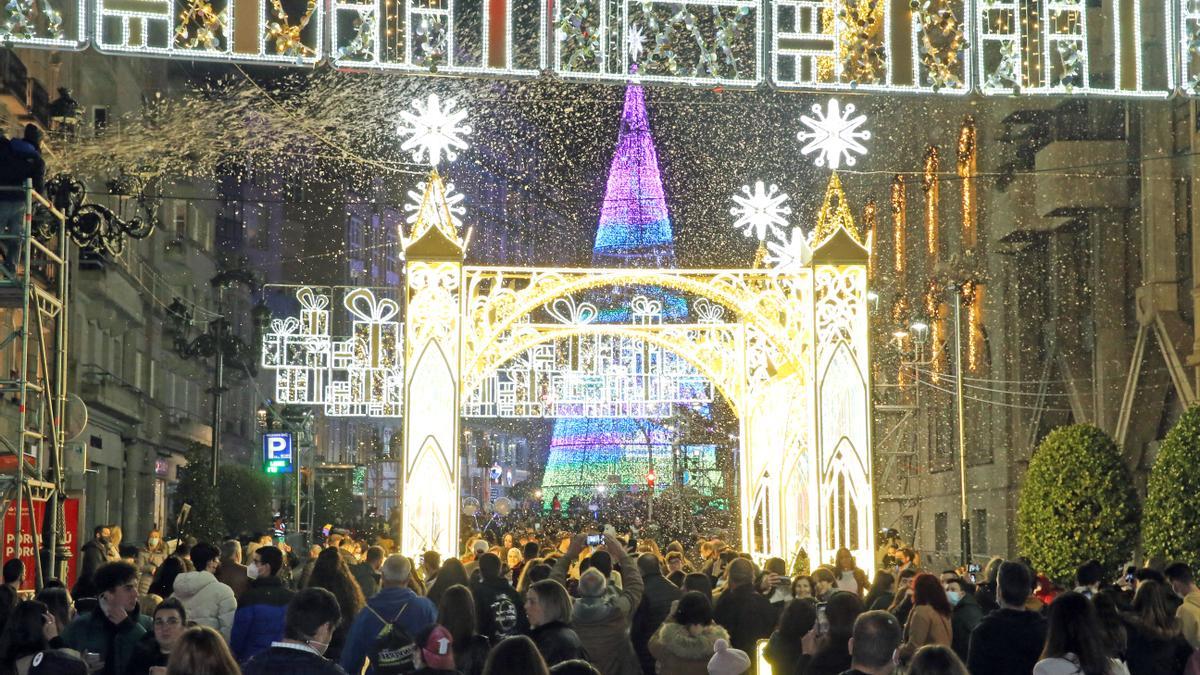 LUCES NAVIDAD VIGO 2022: Mapa con los adornos y atracciones de la campaña  navideña