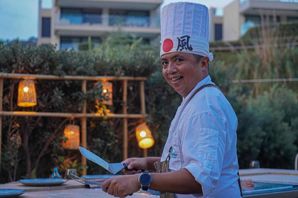 El mejor Teppanyaki de Mallorca de la mano del chef Andri Bastian