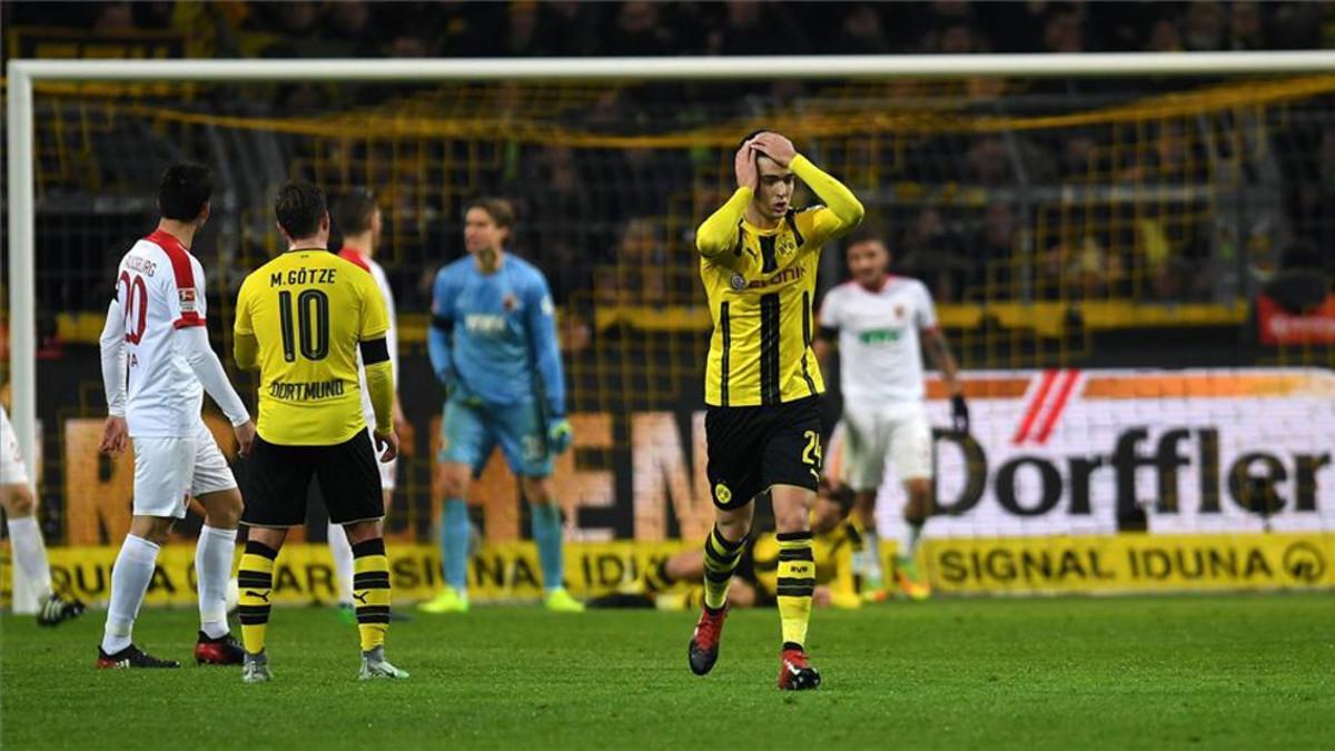 El Dortmund volvió a cosechar otra decepción ante su público