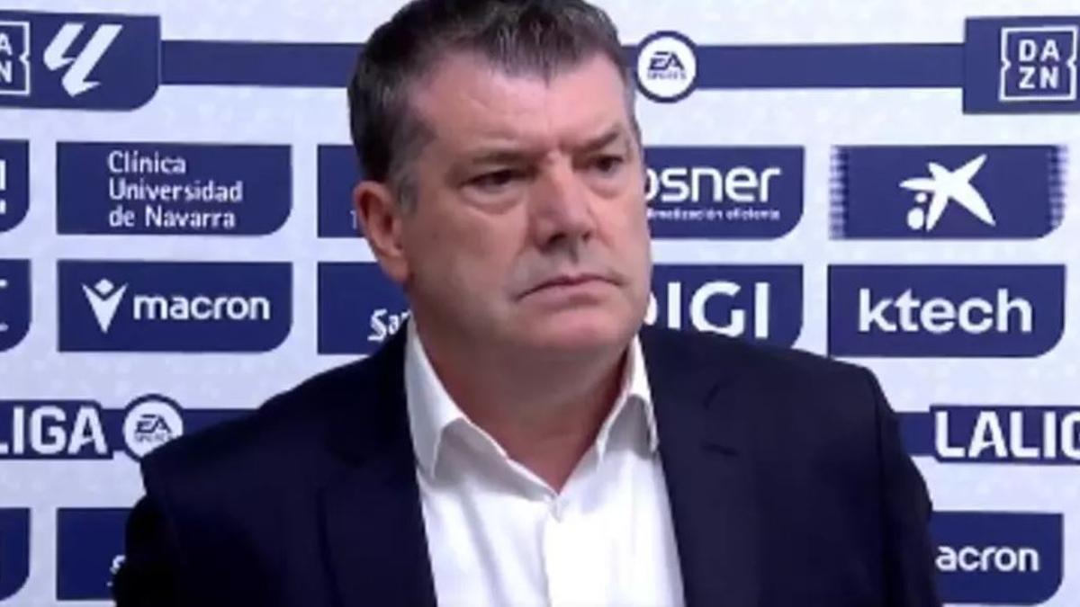 Ron Gourlay habló antes del partido a los micrófonos de DAZN