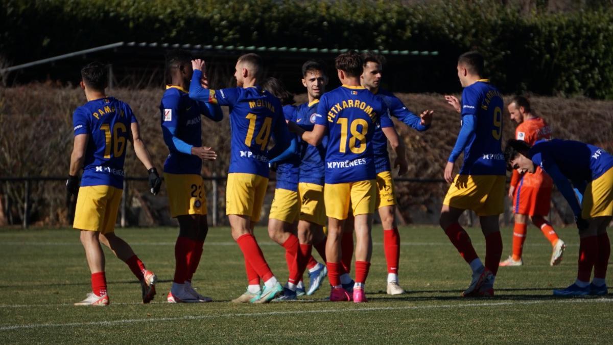 Test del Andorra antes de volver a LaLiga Hypermotion