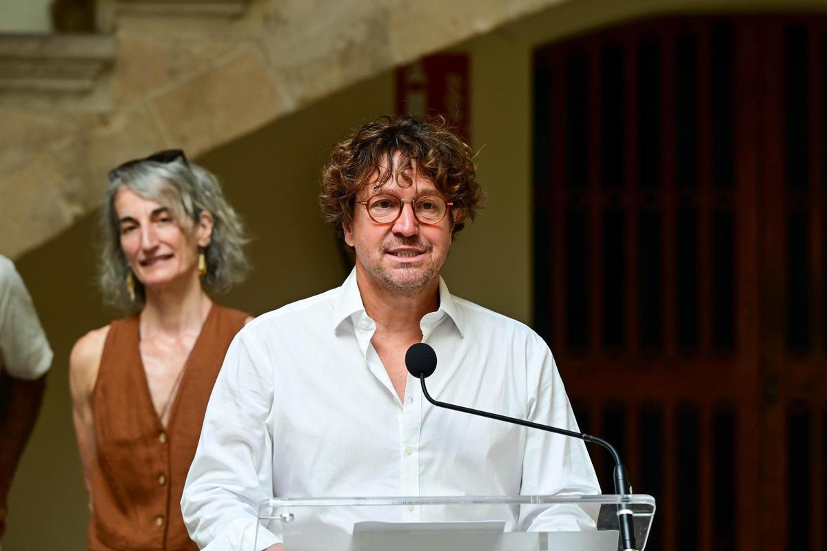 Rafel Brunet durante la presentación