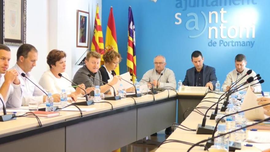 Pleno del Ayuntamiento de Sant Antoni.