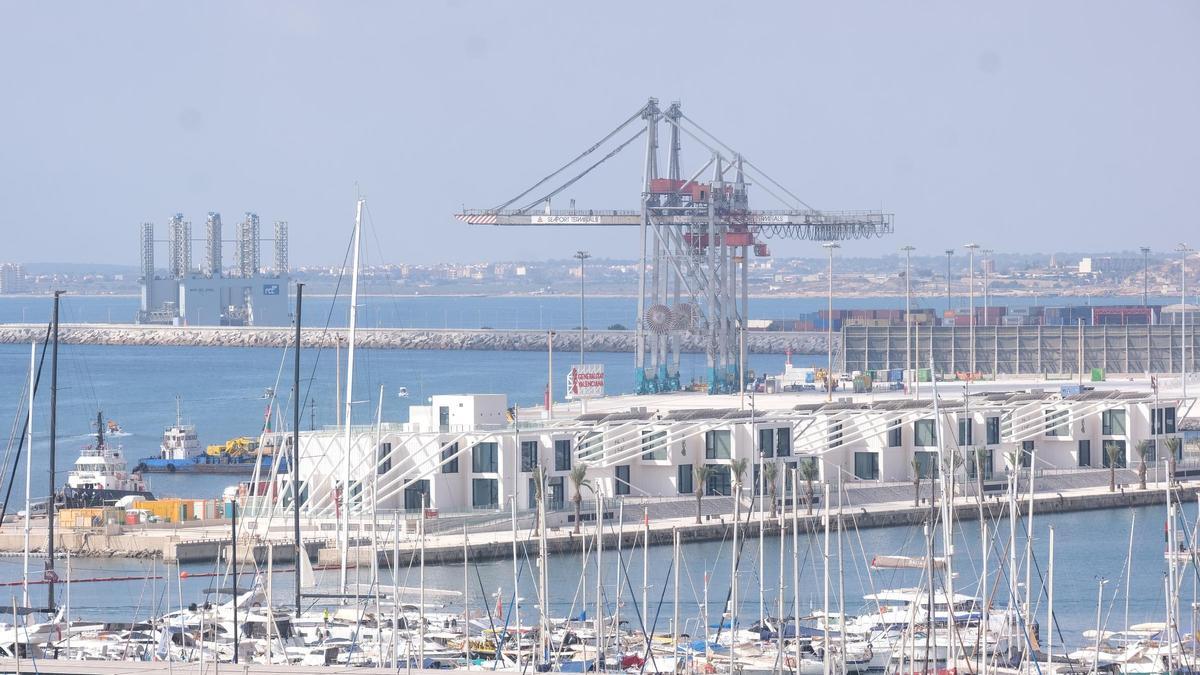 Instalaciones actuales de Distrito Digital en el Puerto de Alicante.
