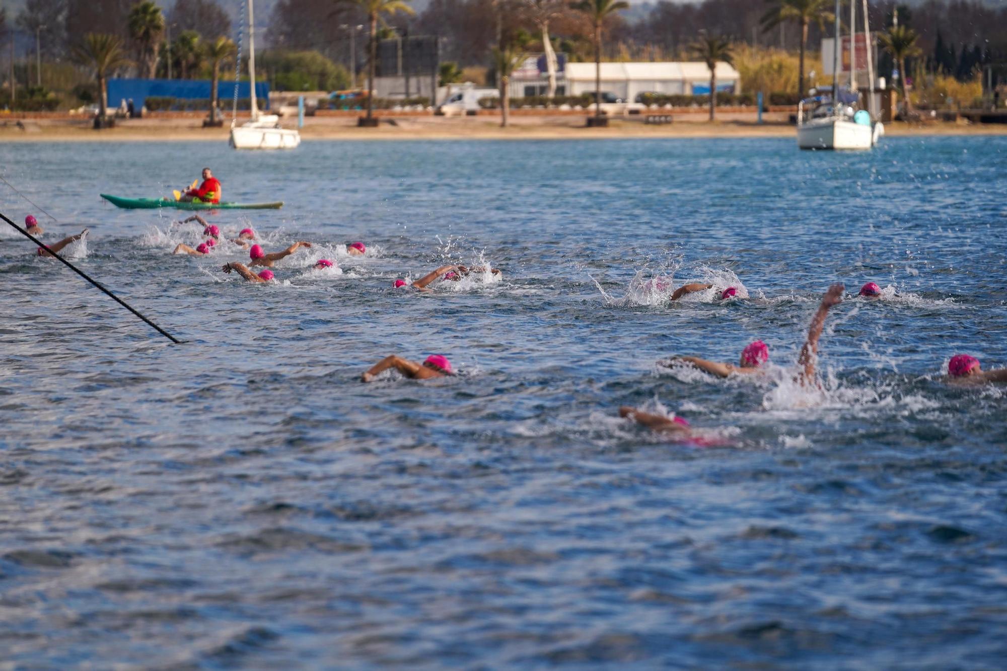 Todas las imágenes de la Copa de Nadal de natación en Ibiza