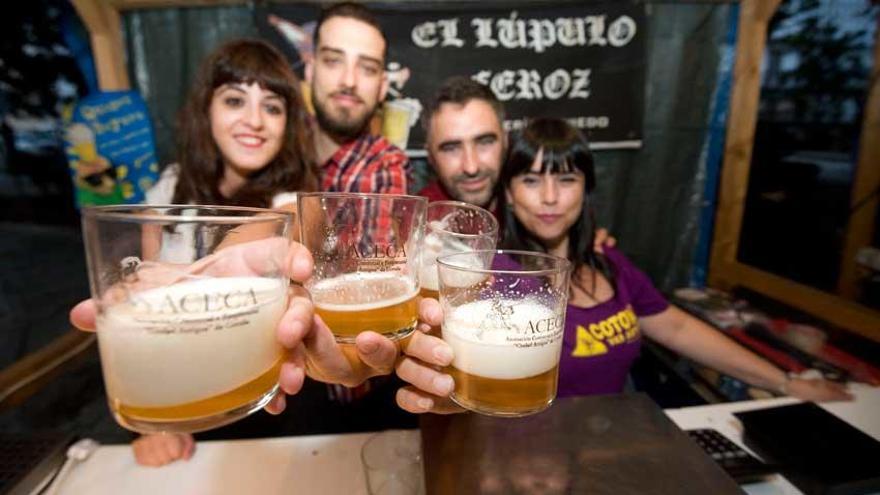 Feria de cerveza artesana, en la Ciudad Vieja