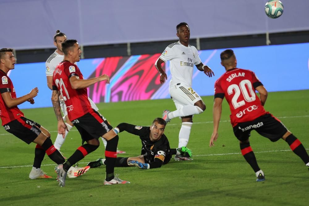 El Mallorca da la cara ante el Real Madrid en el debut de Luka Romero