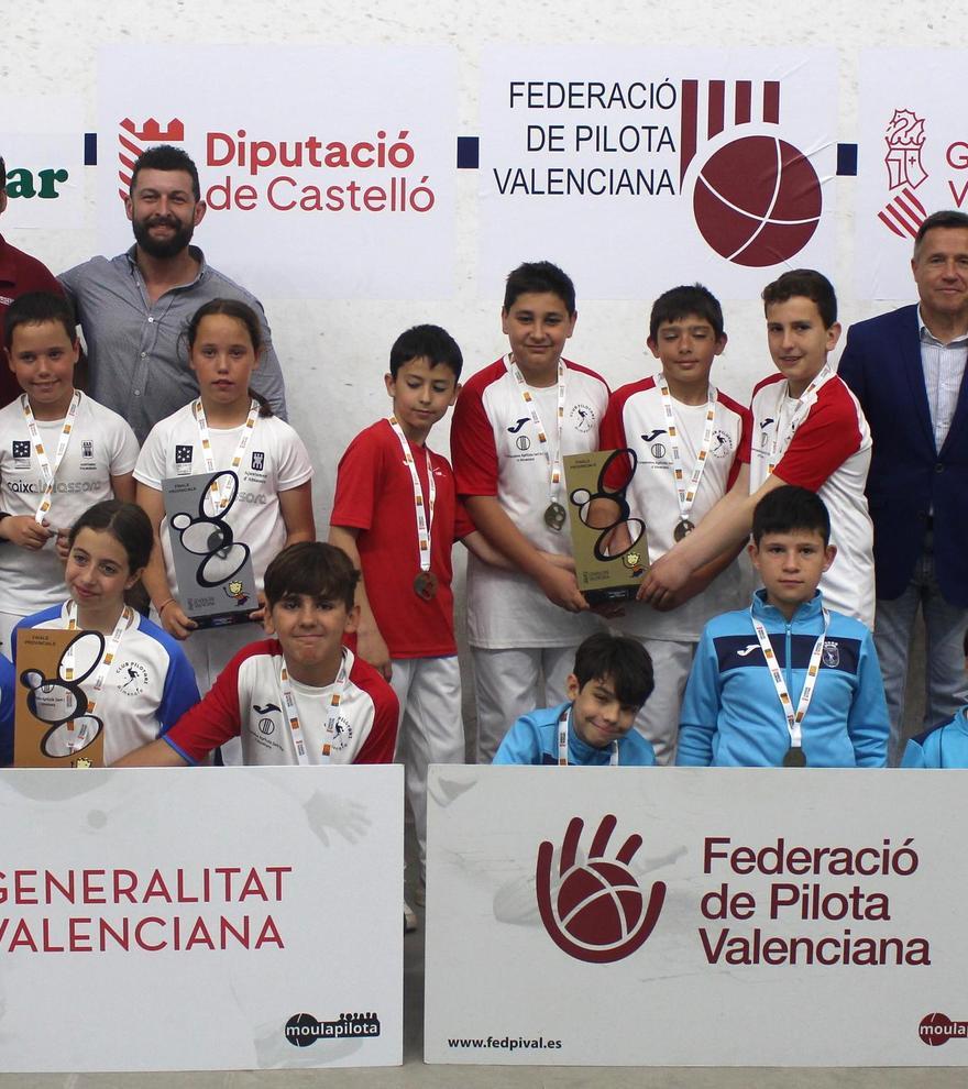 Almassora, Almenara, Onda i Vila-real triomfen a les finals provincials dels JECV d&#039;escala i corda