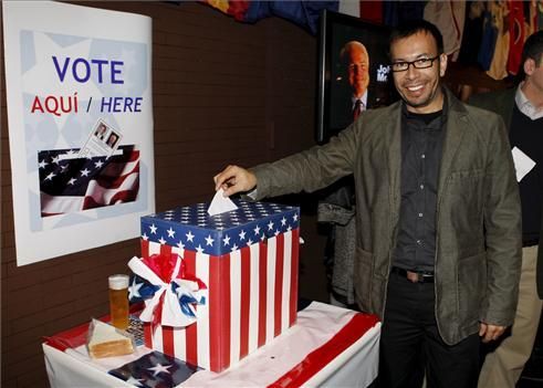 Alegría y celebraciones en la noche electoral