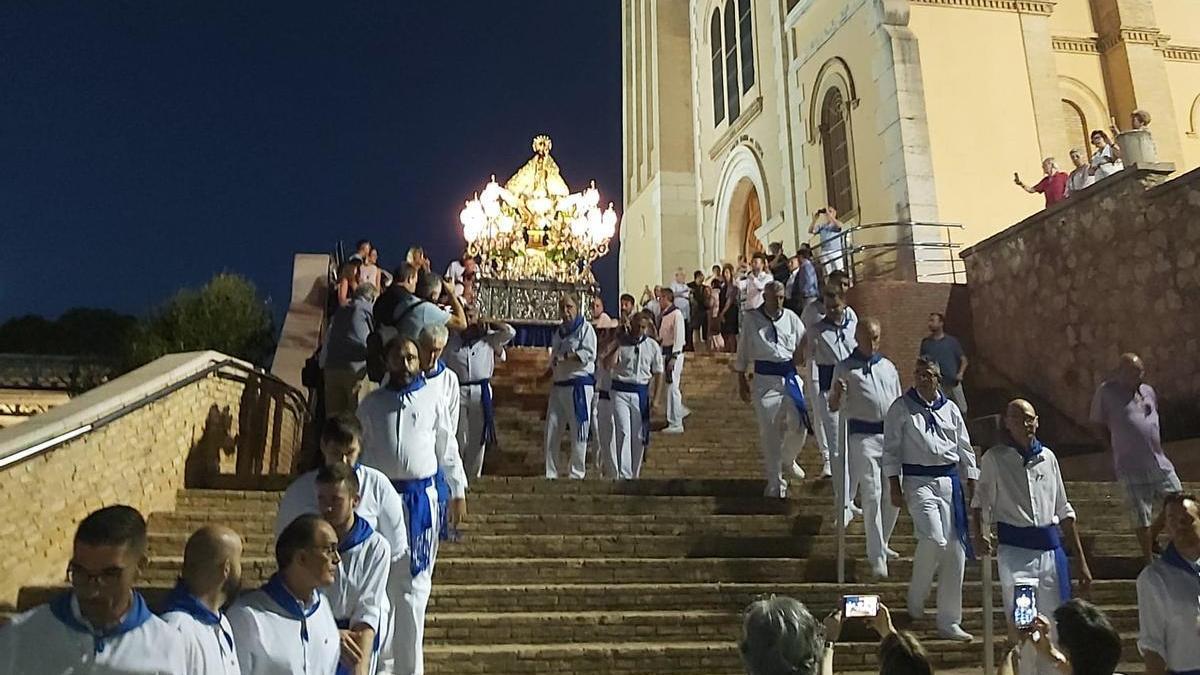 La Virgen del Lluch entra en la Parròquia de la Mare de Déu