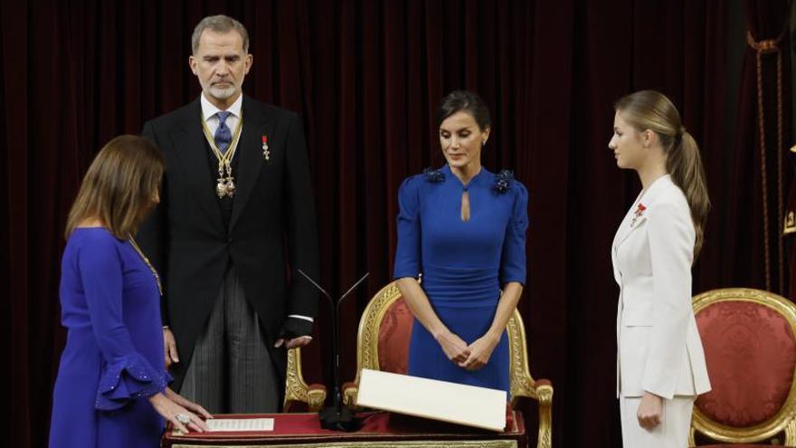 Armengol: "La princesa Leonor es digna representante de este país moderno y abierto al mundo"
