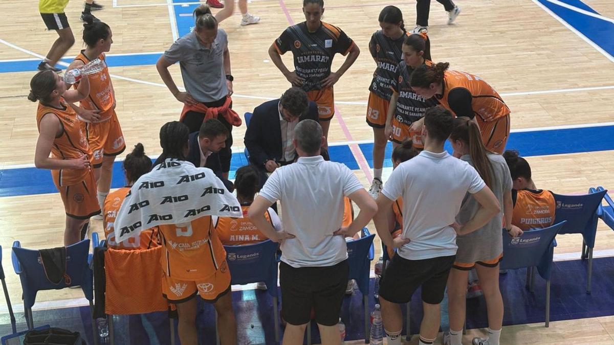 Tiempo muerto del Recoletas Zamora