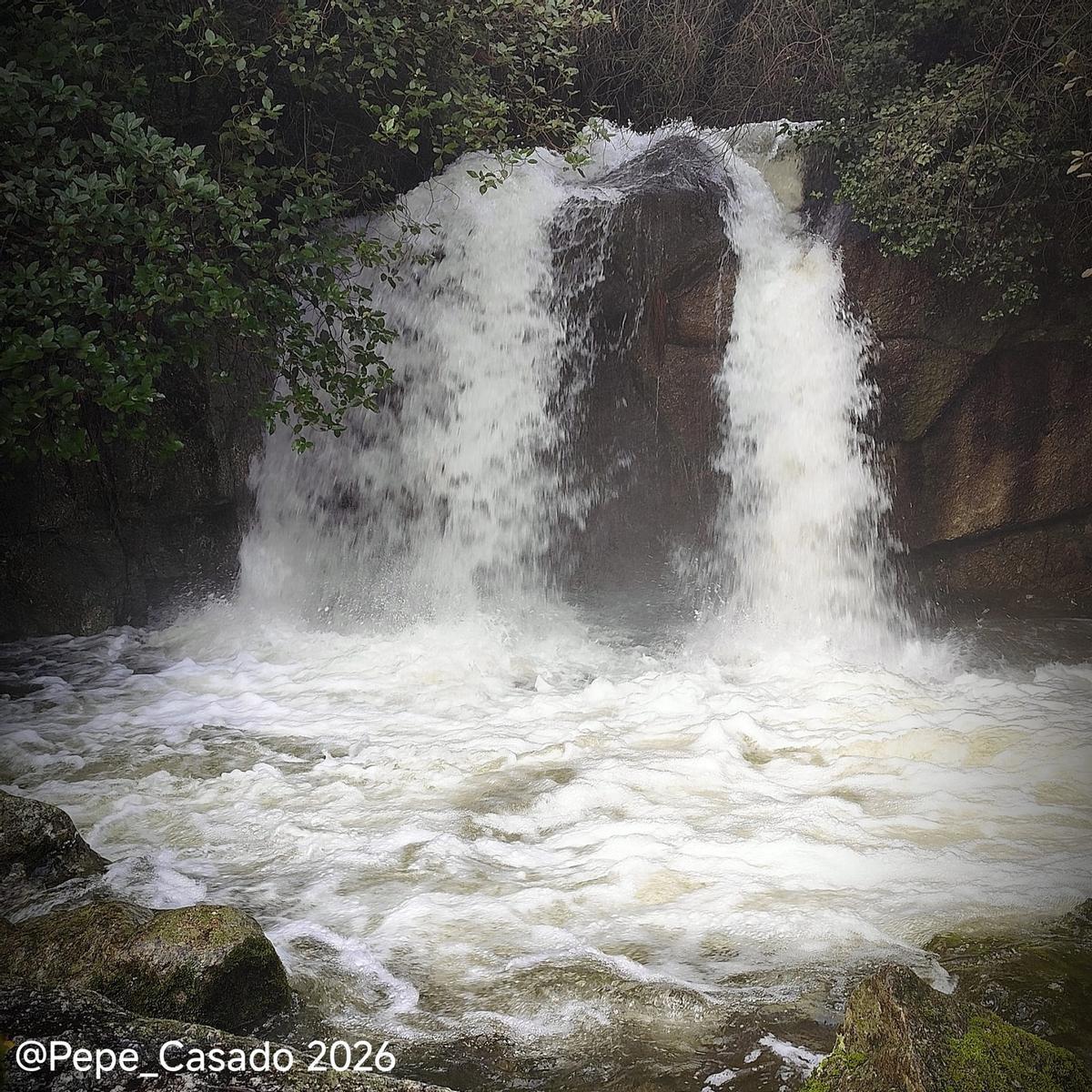 Chorrera Garganta Naval, de Valverde de la Vera.