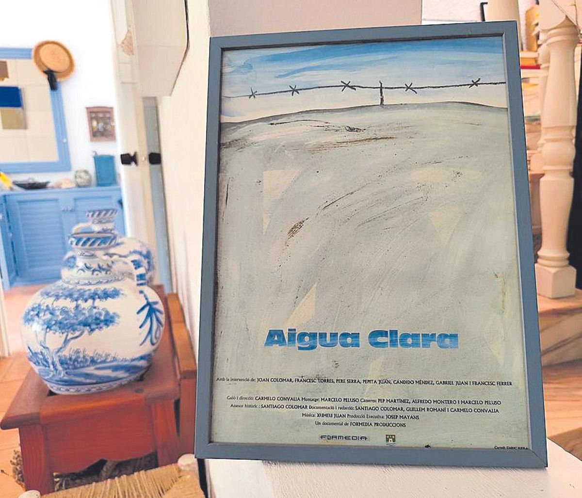 Cartel de Aigua Clara.