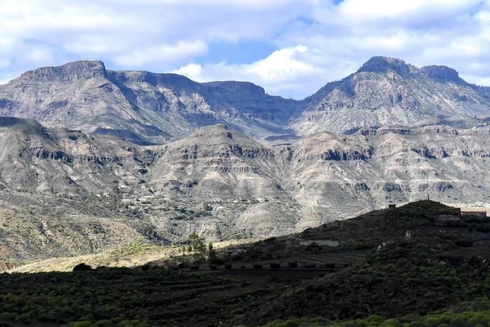 GRAN CANARIA 26-01-2019  SANTA LUCIA DE TIRAJANA-SAN BARTOLOME DE TIRAJANA. Fotos al macizo de Amurga. Fotos a los terrenos de la familia de Román comprados por el Cabildo.  FOTOS: JUAN CASTRO