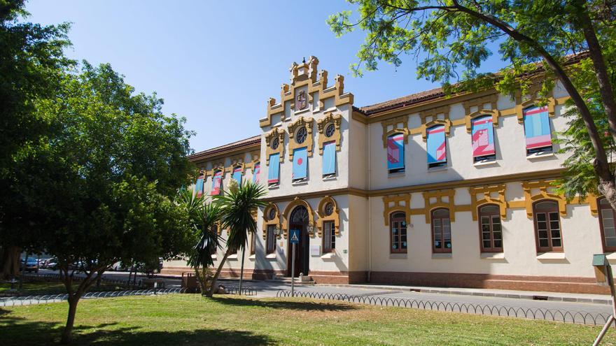 Edificio de La Térmica, el centro de cultura contemporánea de la Diputación de Málaga.