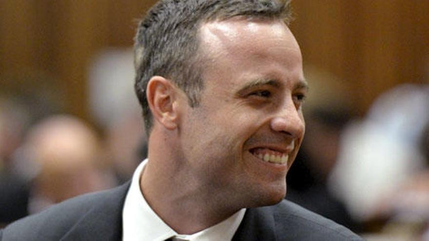 Oscar Pistorius durante el juicio