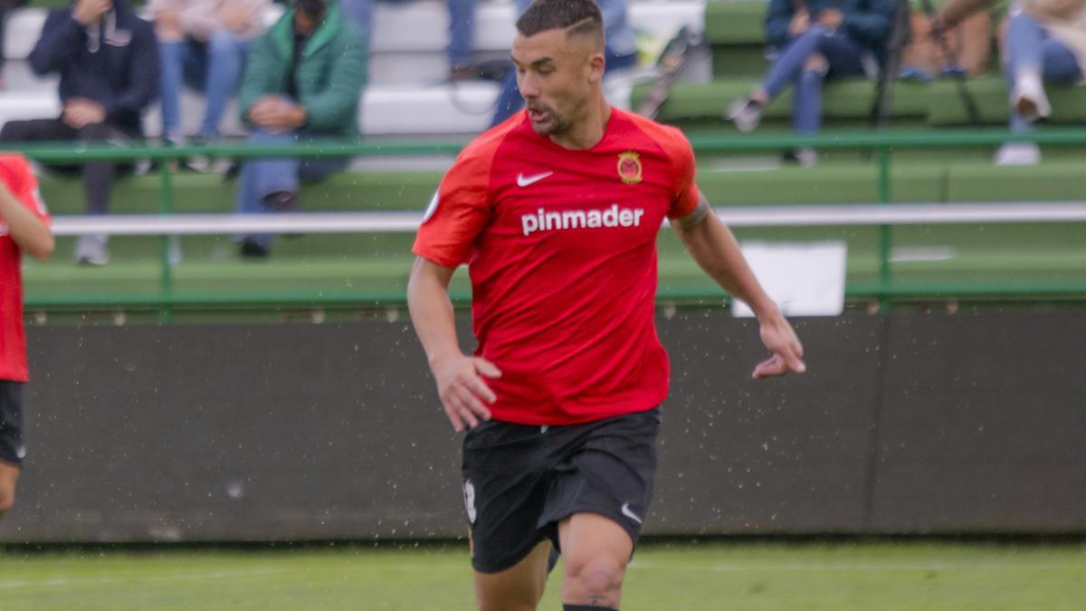 Javi Chino, en un partido de la pasada temporada.