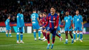 FC Barcelona - Almería: El gol de Raphinha