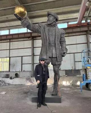 Ginés Serrán-Pagán, premio Pergamino 2026: "Estoy seguro de que Asturias me inspiraría para crear una obra y me encantaría que Salinas la disfrutase en el Museo de Anclas"