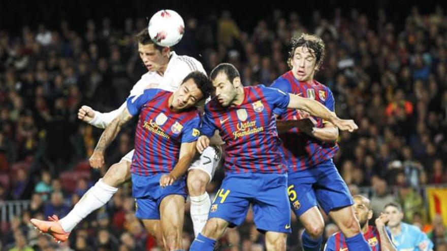 Un partido entre el Barça y el Madrid.