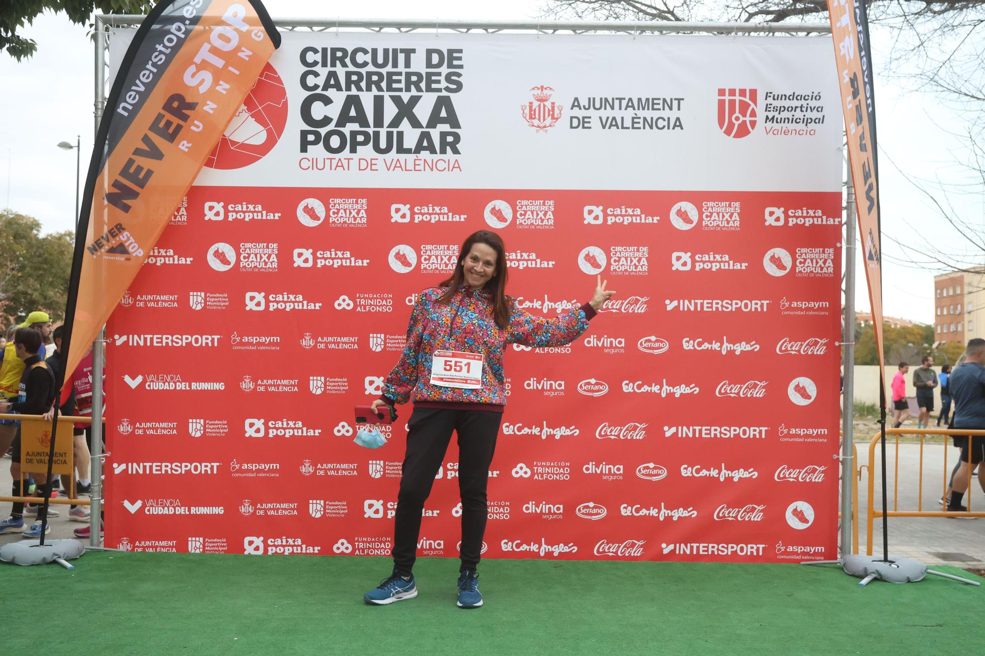 Carrera Never Stop Running del  Circuito Carreras de Valencia