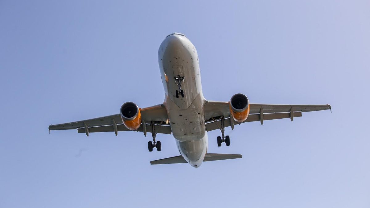 Imagen de archivo de un avión