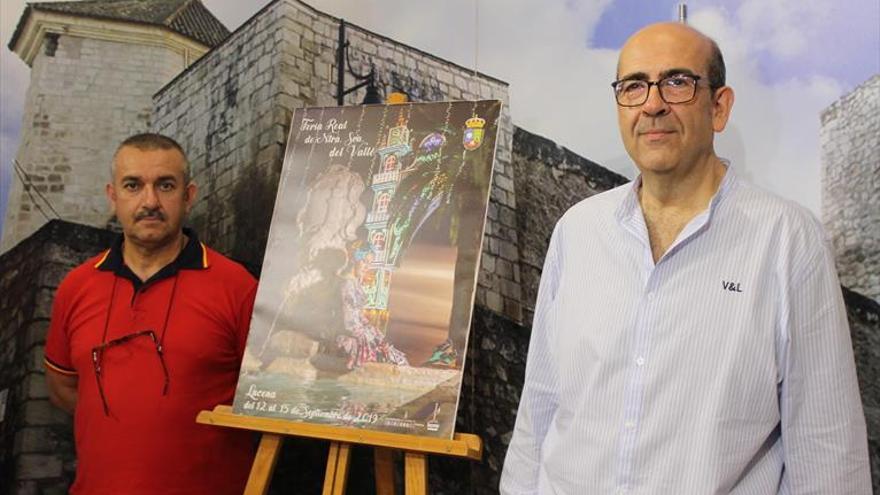 El cartel de la Feria del Valle, obra del artista Juan Pérez Cañete